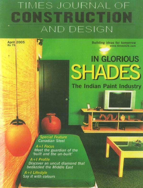 Times Journal of Construction and Design - April 2005.